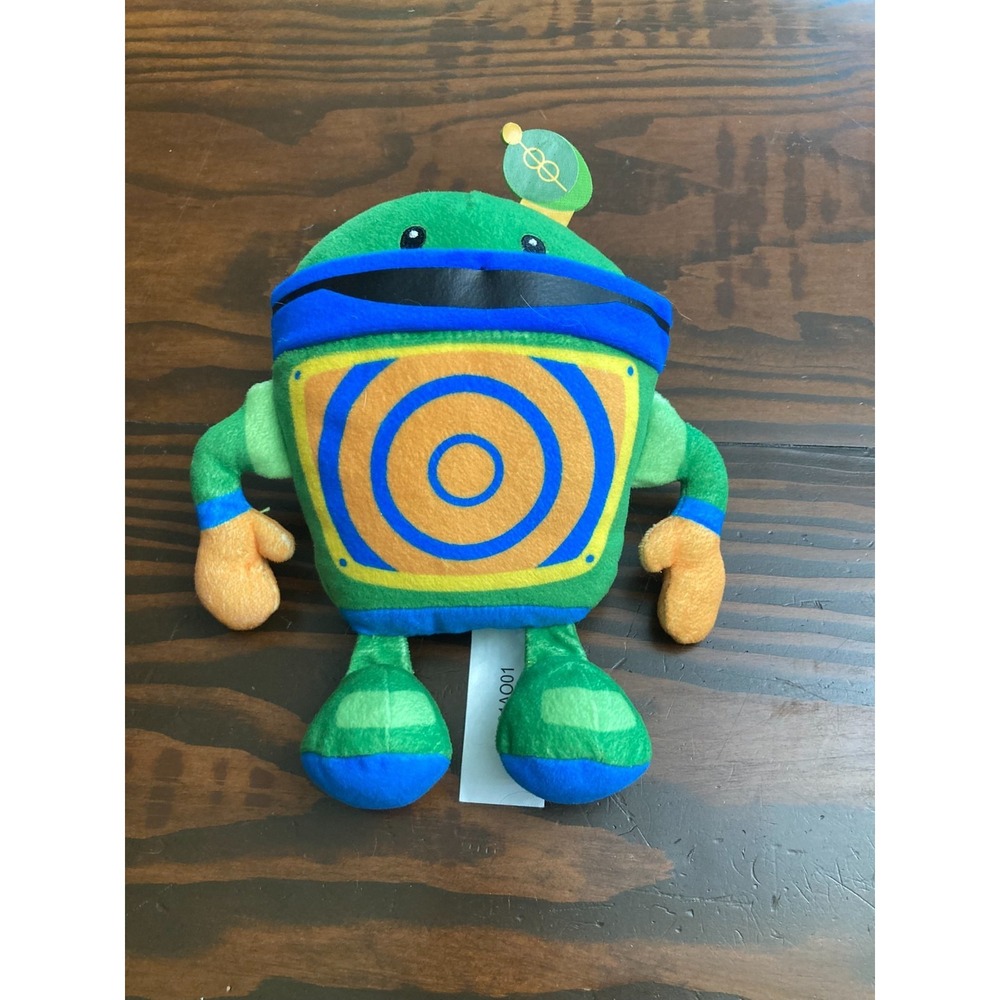 Nickelodeon Team Umizoomi Bot Robot Nick Jr Just Play 2021 Green Blue Plush